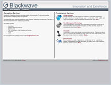 Tablet Screenshot of blackwave.com