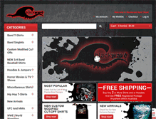 Tablet Screenshot of blackwave.com.au
